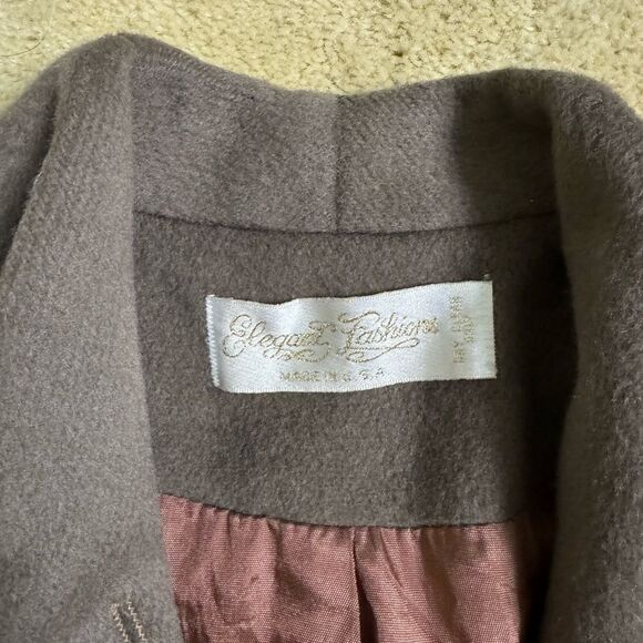 Women’s Elegant Fashions Trenchcoat M - Picture 2 of 3